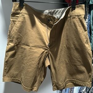 Kuhl Men’s Resistor Lite Chino Shorts, Dark Khaki, 32W x 8L